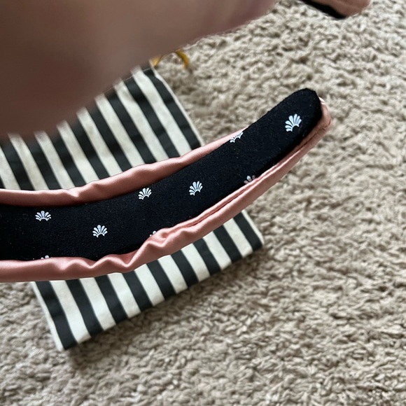 Lele Sadoughi Silk Pink Blush Headband - Picture 3 of 7